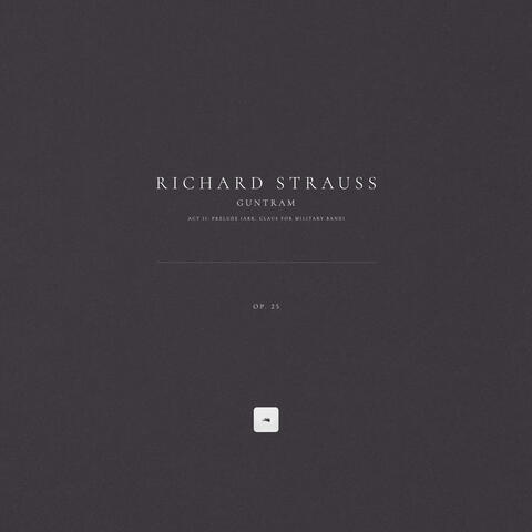 Guntram, Op. 25: Act II: Prelude (Arr. Claus for Military Band) album art