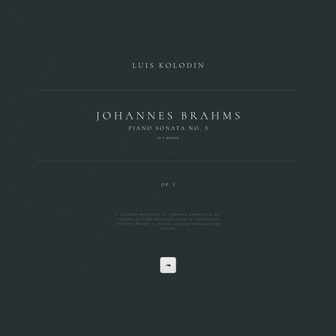 Piano Sonata No. 3 in F Minor, Op. 5 album art