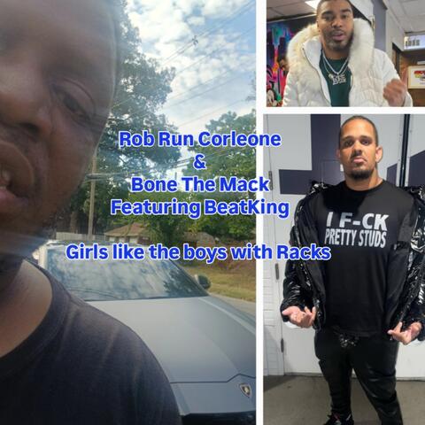 Girls like the boys with Racks (feat. BeatKing) album art