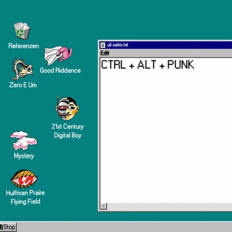 Ctrl +Alt +Punk album art