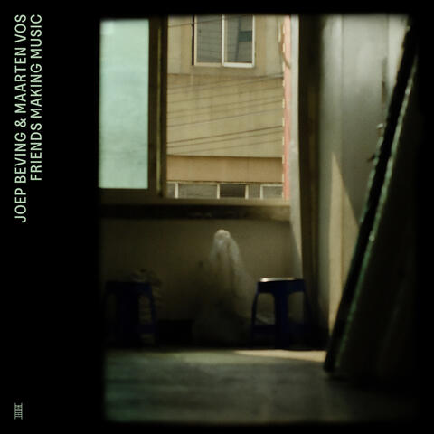 Friends making music album art