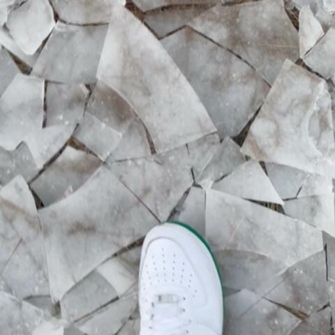 Walking on Cracked Ice ASMR album art