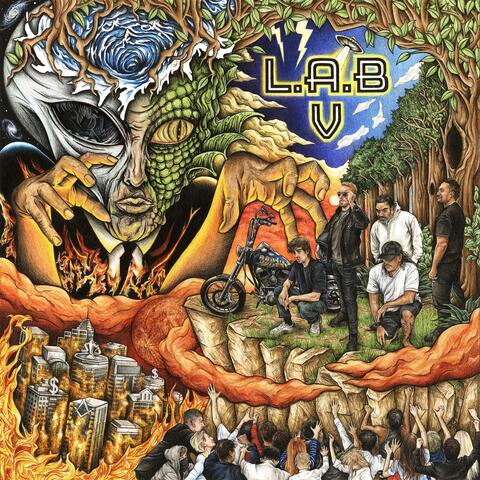 L.A.B V album art