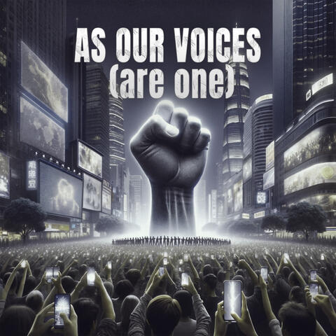 As our voices (are one) album art