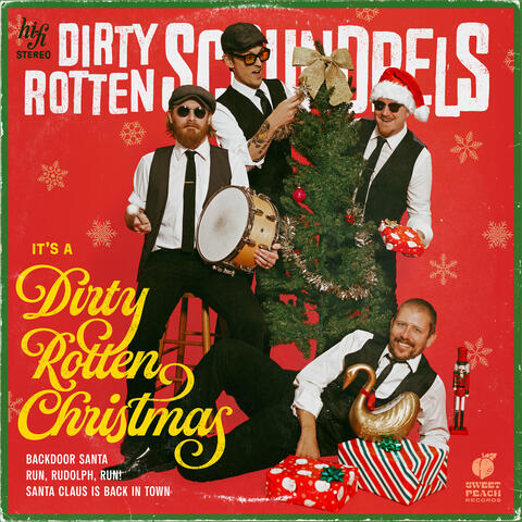 It's a Dirty Rotten Christmas album art