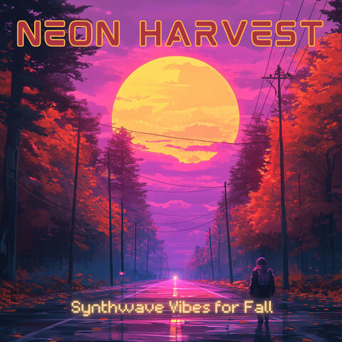 Neon Harvest- Synthwave Vibes for Fall album art