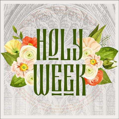 Holy Week album art