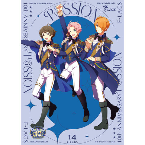 THE IDOLM@STER SideM 10th ANNIVERSARY P@SSION 14 F-LAGS album art