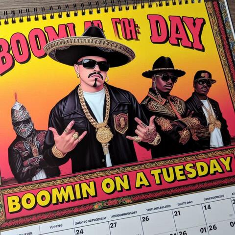 Boomin On A Tuesday album art