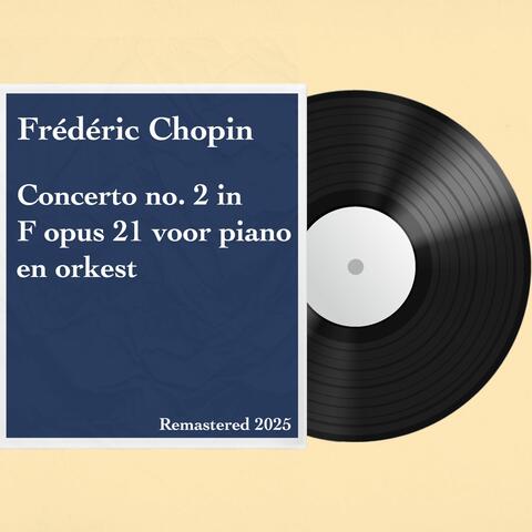 Concerto no. 2 in F opus 21 voor piano en orkest album art