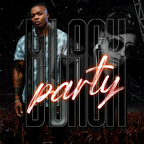 Black party album art