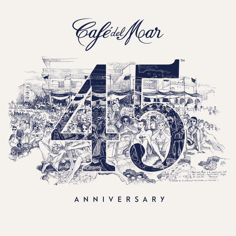Café del Mar 45th Anniversary album art