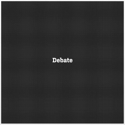 Debate album art