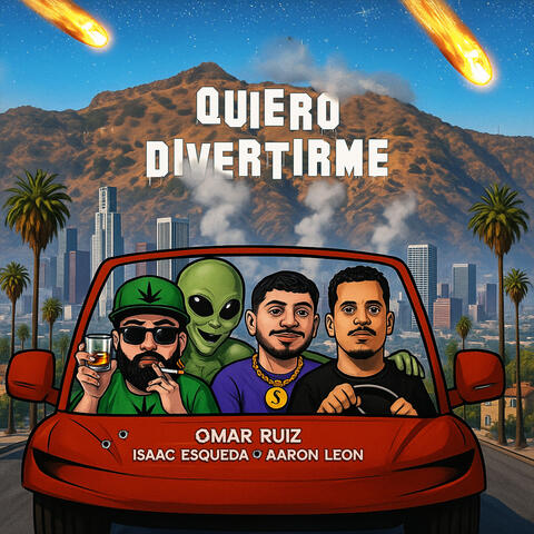QUIERO DIVERTIRME album art