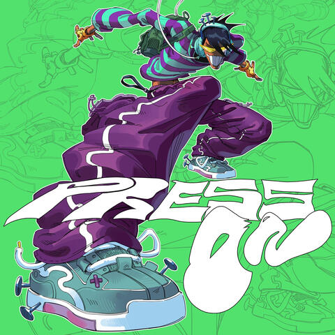 Press On album art