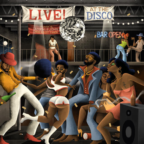 LIVE! At the Disco album art