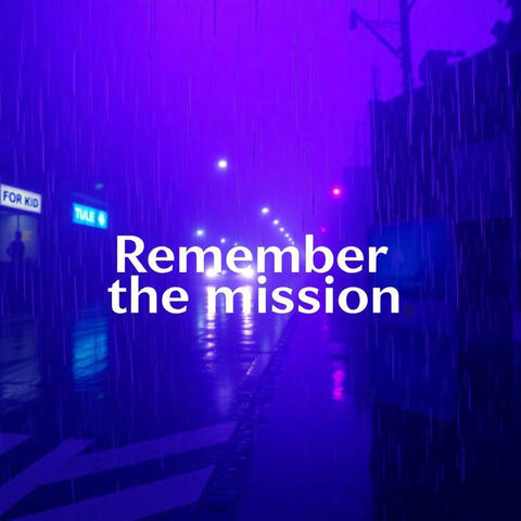 Remember the mission album art