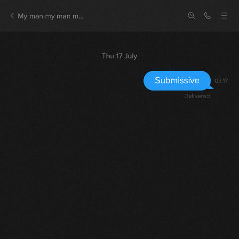Submissive album art