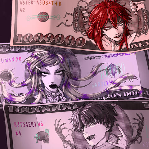 Millionaire (w/ asteria & kets4eki) album art