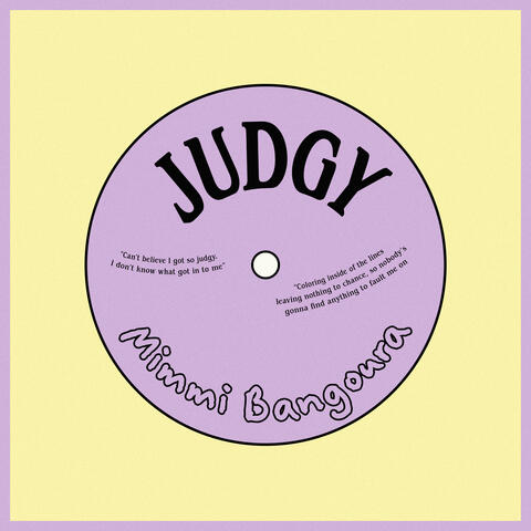 Judgy album art