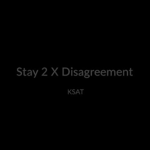 Stay 2 X Disagreement album art