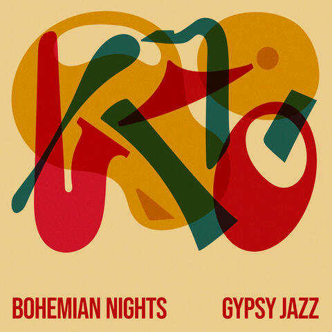 Bohemian Nights: Gypsy Jazz album art