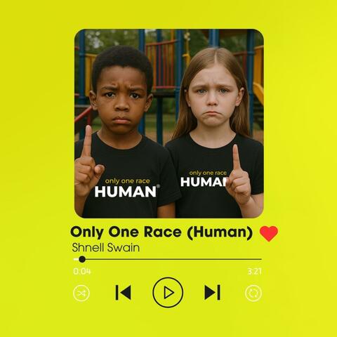 Only One Race (Human) album art
