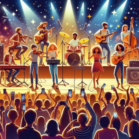 Stillness in the Crowd, and Then album art