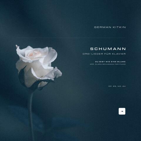 Drei Lieder für Klavier, Op. 25, No. 24: 2. Du bist wie eine Blume (Arr. Clara Schumann for Piano) album art