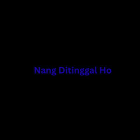 Nang Ditinggal Ho album art