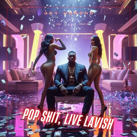 Pop Shit, Live Lavish album art