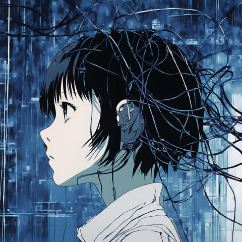 sleepwalking through static album art