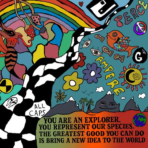 All Caps No Peace album art