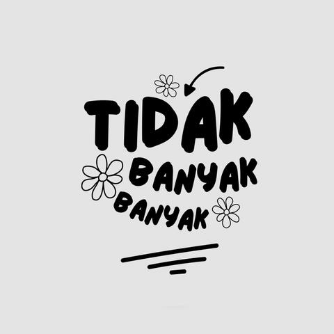 Tidak Banyak - Banyak album art