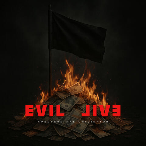 EVIL LIVE album art