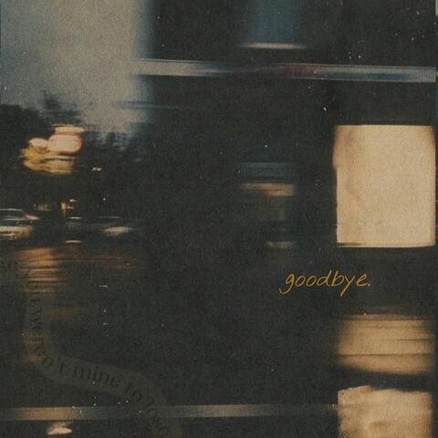 goodbye album art