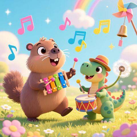 Capibara y Dino Aventuras Musicales album art