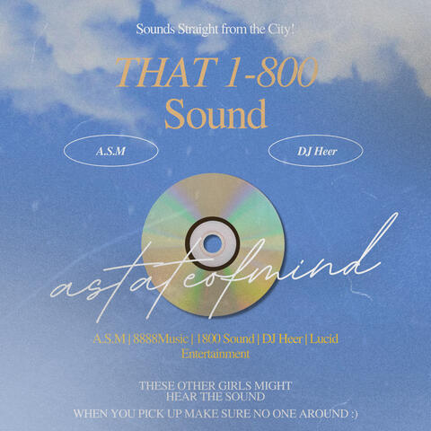 THAT 1-800 SOUND album art