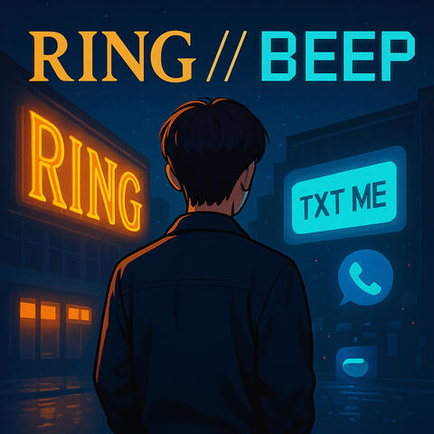The 1st Full Album  RING//BEEP album art