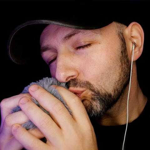 ASMR Mouth Sounds, Close Whispers & Fluffy Mic Rubbing Ear to Ear album art
