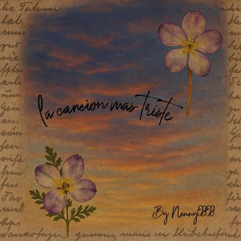 La cancion mas triste album art