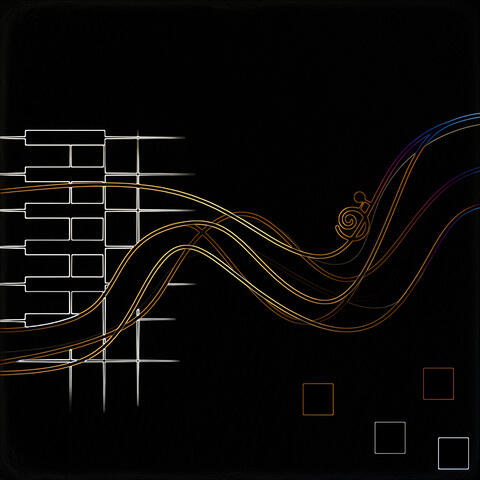 Monochromatic album art