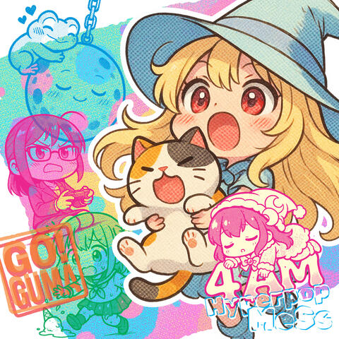 4 AM Hyperpop Mess album art