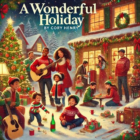 A Wonderful Holiday album art