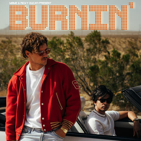 Burnin' album art