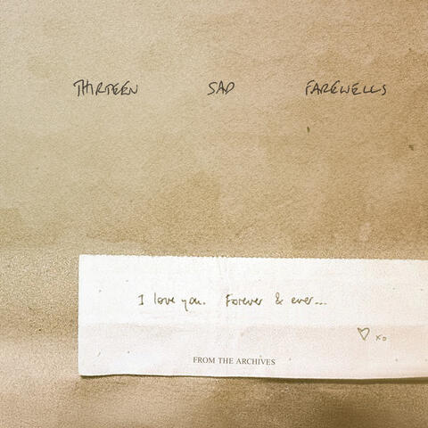 Thirteen Sad Farewells album art