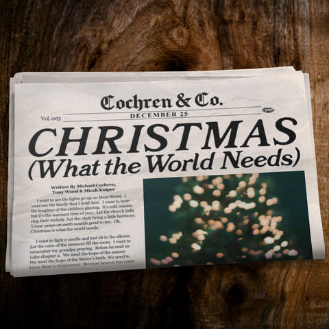Christmas (What the World Needs) album art