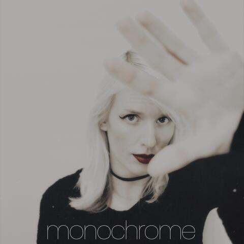 Monochrome album art