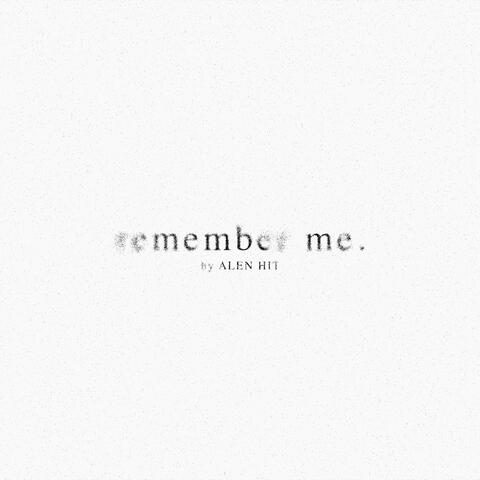Remember Me album art