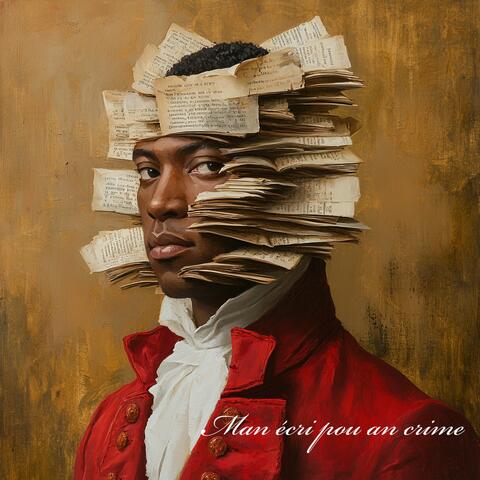 Man ékri pou an krim album art